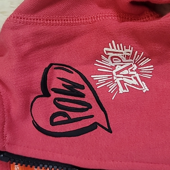 Joe Fresh,  Girls size 2, thin zippered hoodie - Picture 2 of 5